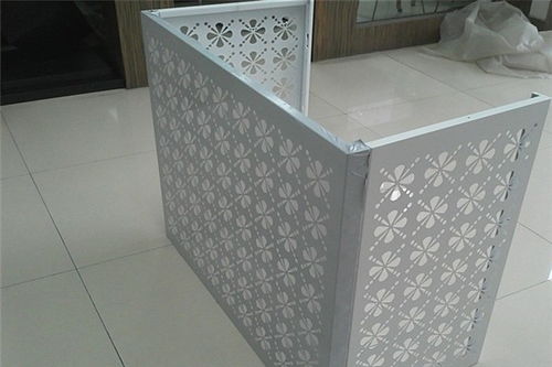 灵石铝合金室外空调罩 铝乐定制的建筑材料新选择